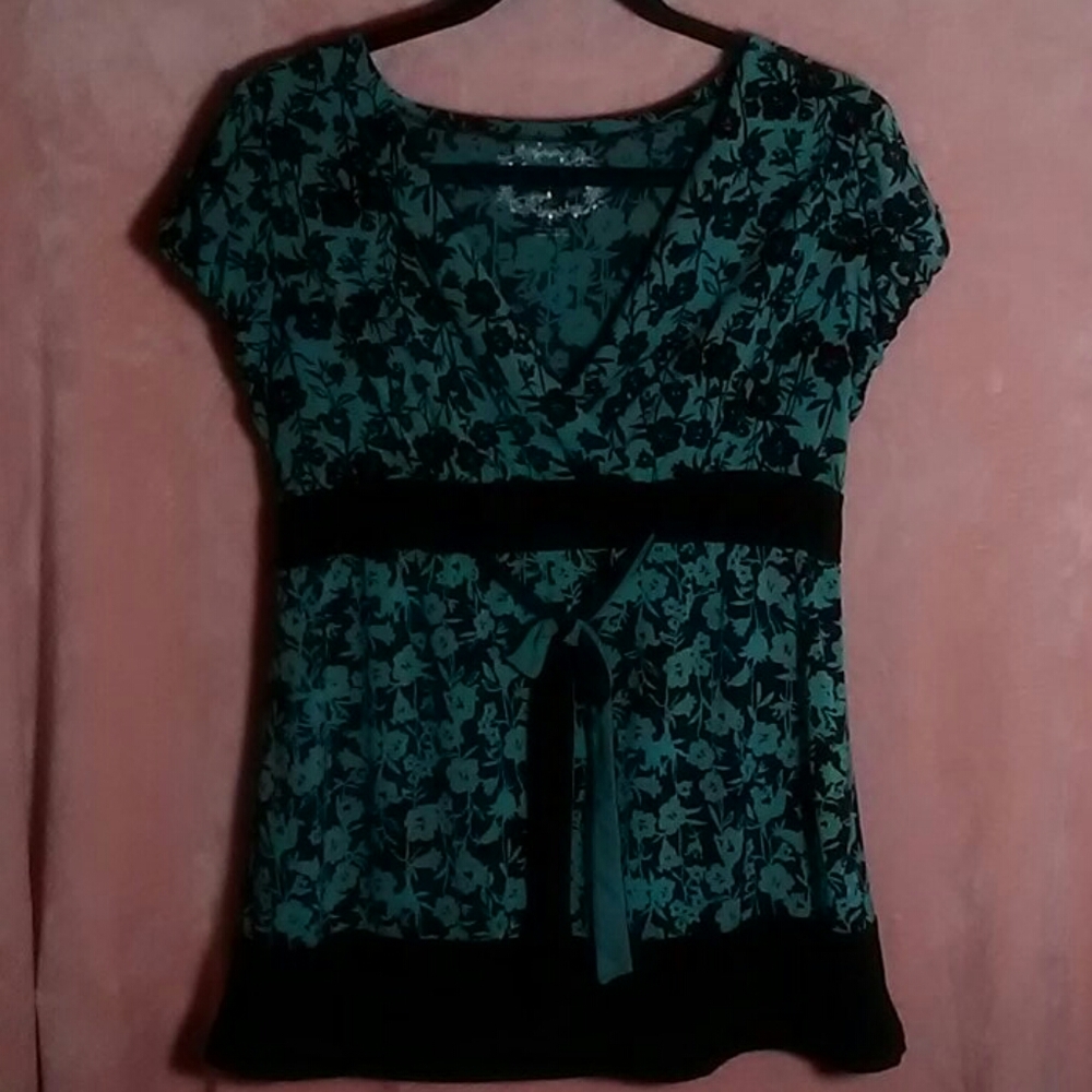 V-neck blouse